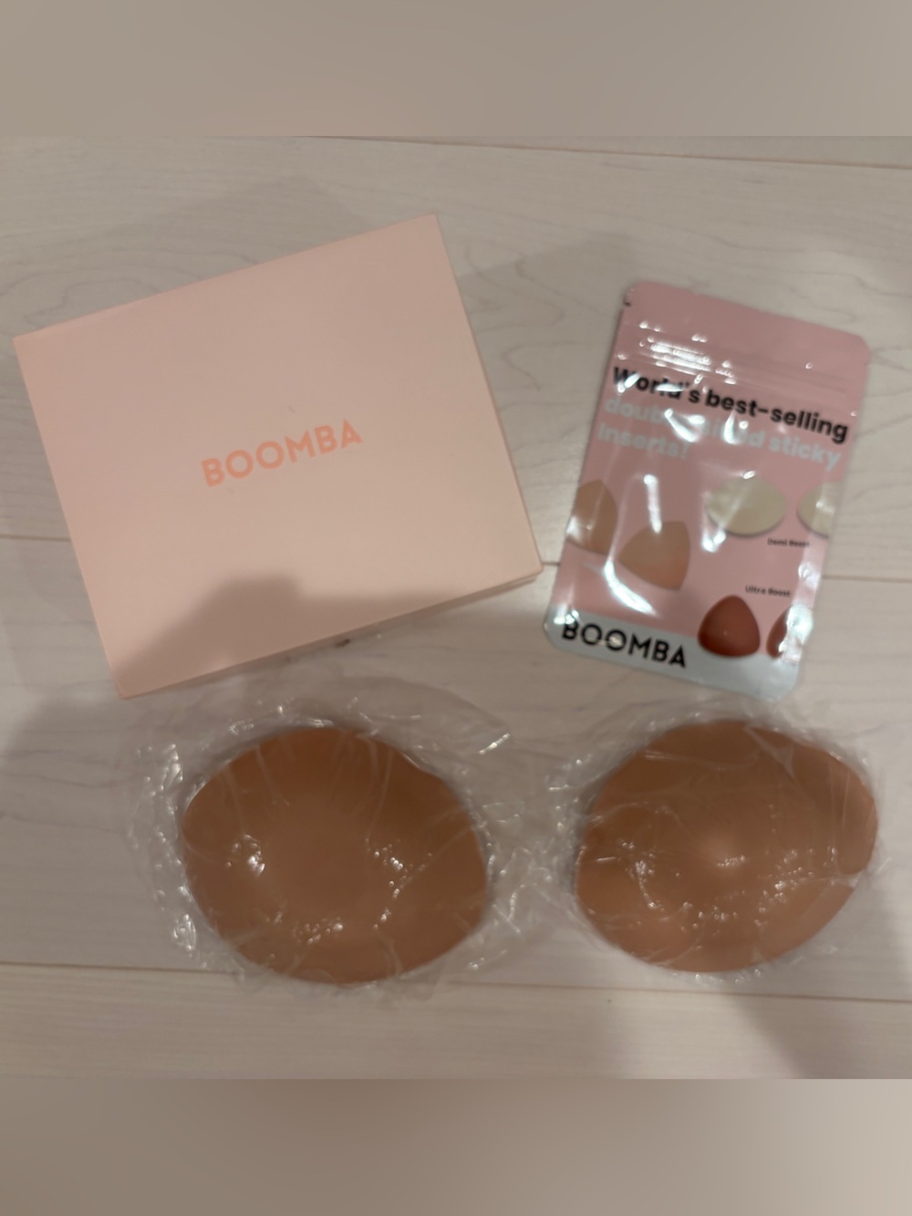Boombas Perfect Boost Inserts - B/Beige with Protective Films
